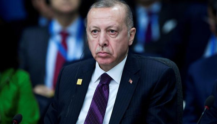 Ο Τούρκος πρόεδρος Ρετζέπ Ταγίπ Ερντογάν. Φωτογραφία: romfea.gr