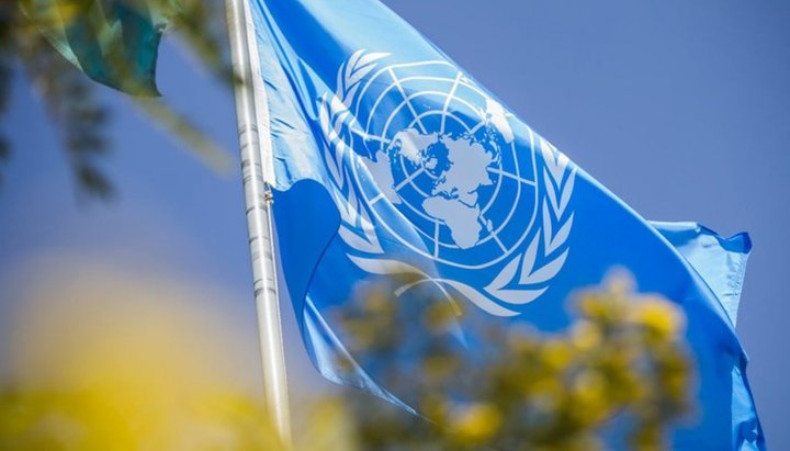 Флаг Организации Объединенных Наций. Фото: zdaarau.ch