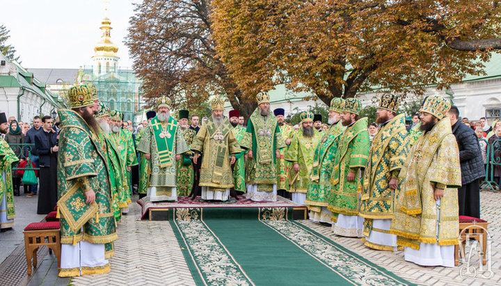 Святкування Собору преподобних отців Києво-Печерських, що у Ближніх печерах спочивають. Фото: news.church.ua