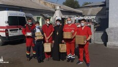 Одеська єпархія УПЦ продовжує допомагати медикам в умовах пандемії