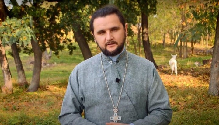 Archpriest Alexander Klimenko. Photo: screenshot / youtube.com / Ukrainian Orthodox Church
