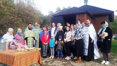 В селе Федоровка Харьковской области освятили первую часовню УПЦ