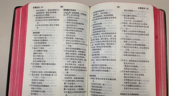 Библия на китайском языке. Фото: regnum.ru