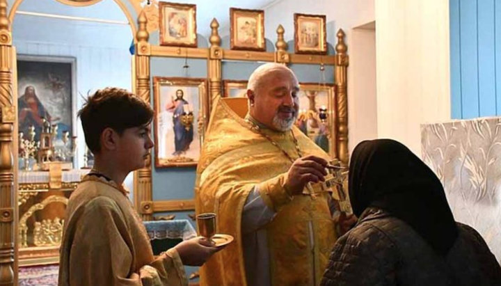 Священник Віктор Кочмар. Фото: topor.od.ua