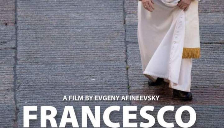 Afiș pentru filmul „Francesco”. Imagine: catholicnewsagency.com