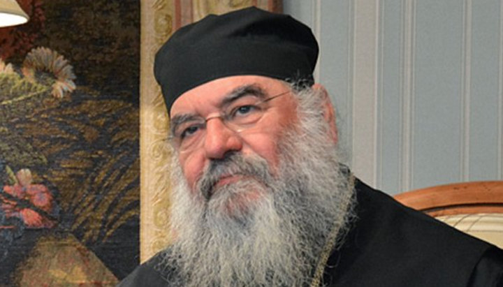 Metropolitan Athanasios of Limassol. Photo: romfea.gr