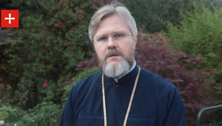 Archpriest Nikolai Danilevich. Photo: screenshot / video / facebook.com/ 1kozaktv