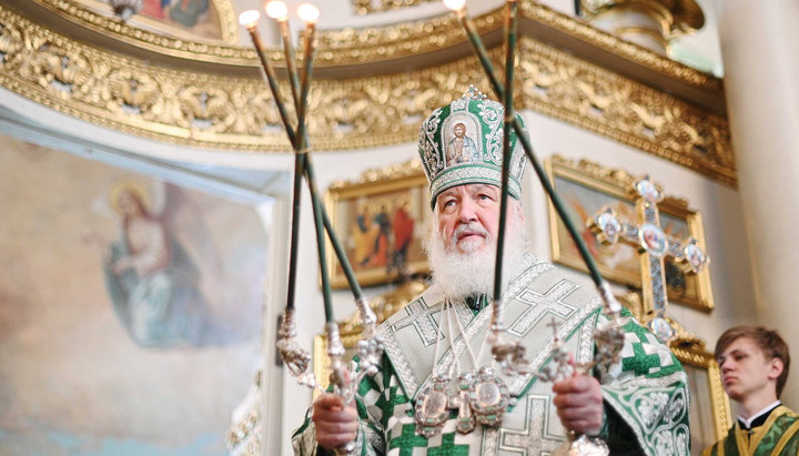 Патриарх Кирилл. Фото: foto.patriarchia.ru