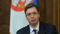 Президент Сербії відвідав церемонію прощання з митрополитом Амфілохієм