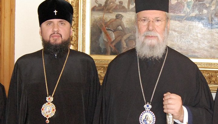 Сергей Думенко и архиепископ Хризостом в 2016 г. Фото: Сергей Думенко