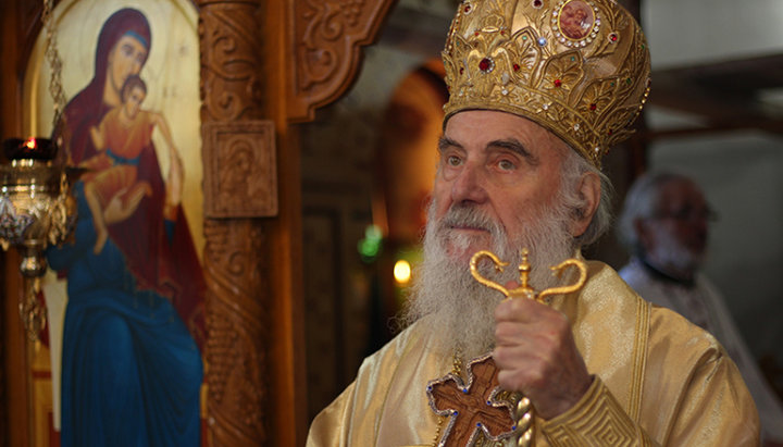 Патриарх Сербский Ириней. Фото: spc.rs