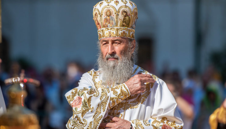 Preafericitul Mitropolit Onufrie, Primatul Bisericii Ortodoxe Ucrainene. Imagine: news.church.ua