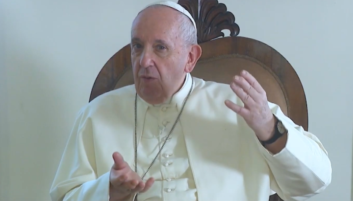 Папа римський Франциск. Фото: YouTube / Vatican News