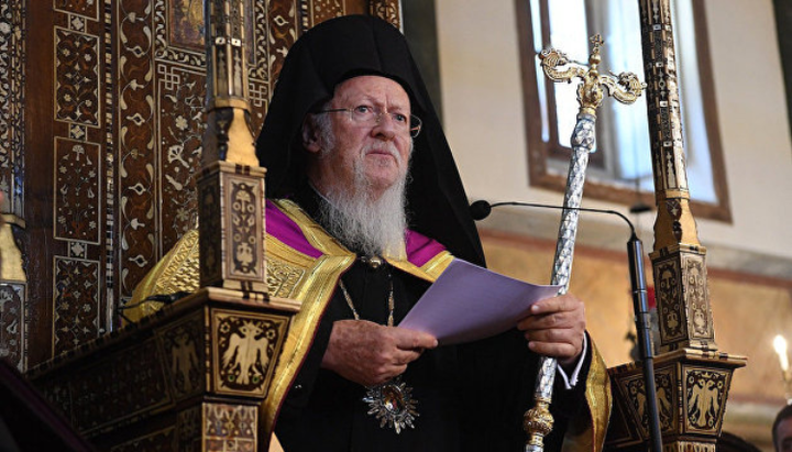 კონსტანტინოპოლის პატრიარქი ვარფოლომეი. ფოტო: patriarchate.org