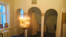 Στο Ουσπένκα η κοινότητα UOC τέλεσε την πρώτη λειτουργία στο νέο ναό