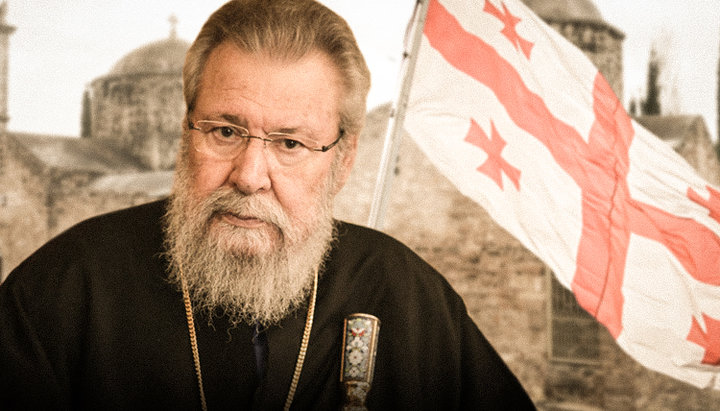 Archbishop Chrysostomos falsely accused the ROC of taking 