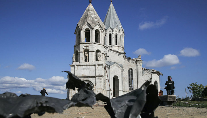 Вірменський собор у місті Шуша, Нагірний Карабах. Фото: rbc.ru