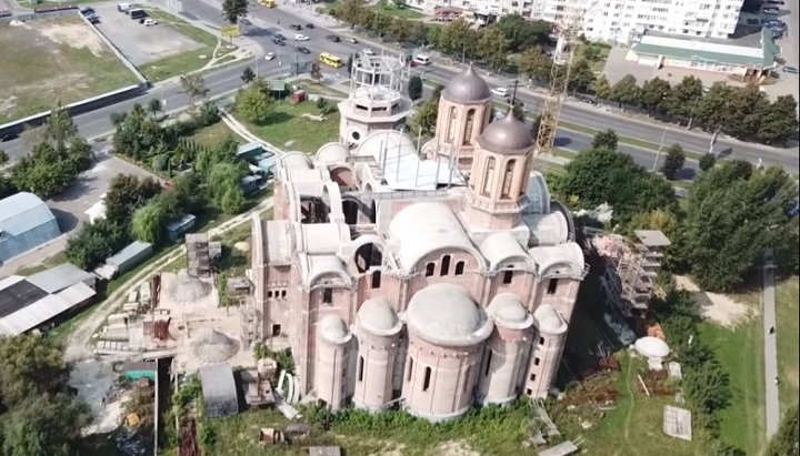 Καθεδρικός ναός Αγίων Πάντων του Βολίν. Φωτογραφία: στιγμιότυπο οθόνης από το κανάλι youtube του Yevgeny Sribny