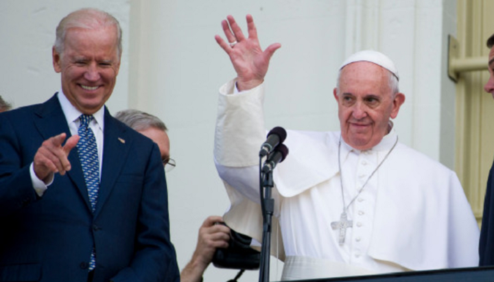 Папа Франциск и Джо Байден. Фото: nypost.com