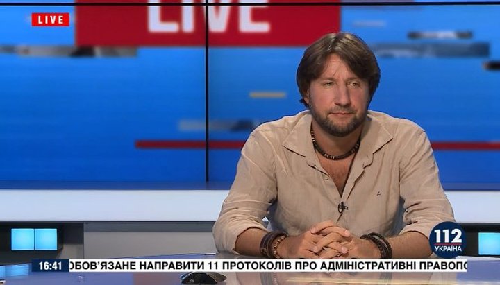 Журналист Юрий Молчанов. Фото: 112.ua