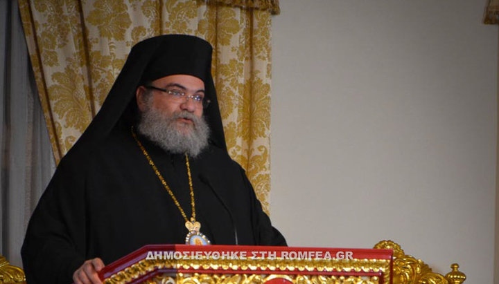 Metropolitan Isaiah of Tamassos. Photo: romfea.gr
