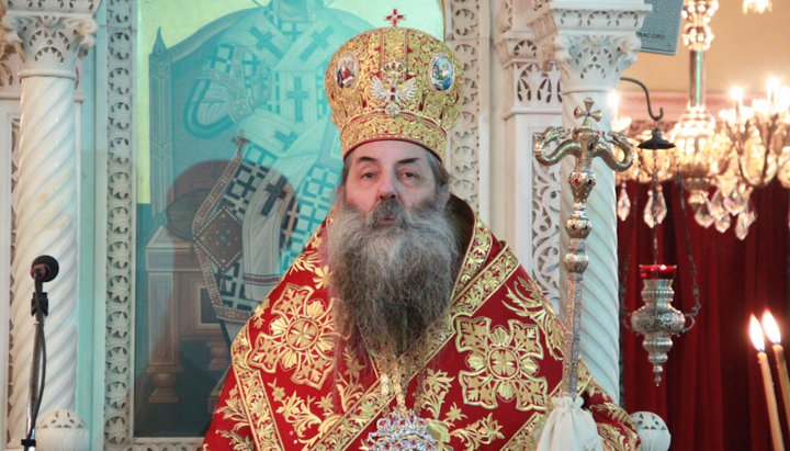 პირეოსის მიტროპოლიტი სერაფიმი. ფოტო: orthodoxia.info
