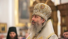 Предстоятель поздравил Святогорского митрополита с 15-летием епископства