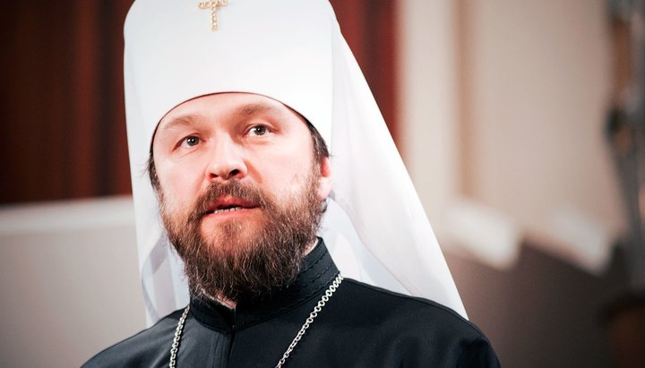 Πρόεδρος τουΤμήματος Εξωτερικών Εκκλησιαστικών Σχέσεων του Πατριαρχείου Μόσχας, Μητροπολίτης Βολοκολάμσκ Ιλαρίωνας (Αλφέεβ). Φώτο: tatmitropolia.ru