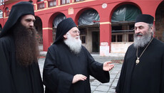 Abbot of Vatopedi: Athos can do nothing about Phanar-ROC conflict