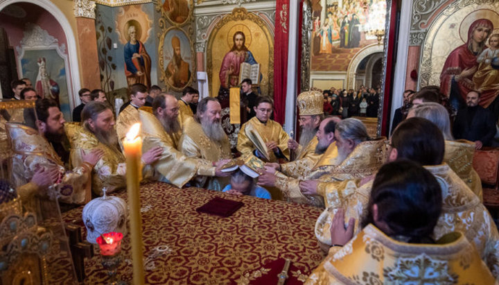 Архиерейская хиротония в Киево-Печерской лавре. Фото: news.church.ua