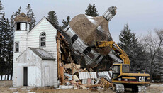 У Канаді знесли і спалили церкву, засновану українцями в 1933 році