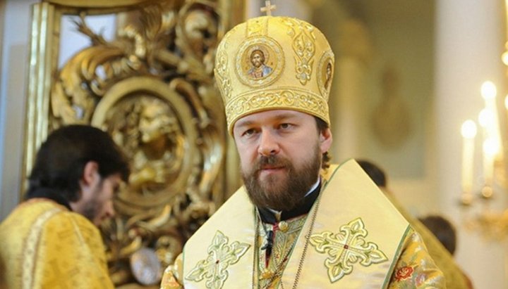Ο πρόεδρος του ΤΕΕΣ της Ρωσικής Ορθόδοξης Εκκλησίας Μητροπολίτης Βολοκολάμσκ Ιλαρίωνας. Φωτογραφία: hranitel.club