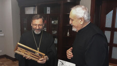 Phanar hierarch and UGCC head discuss ecumenical dialogue and cooperation