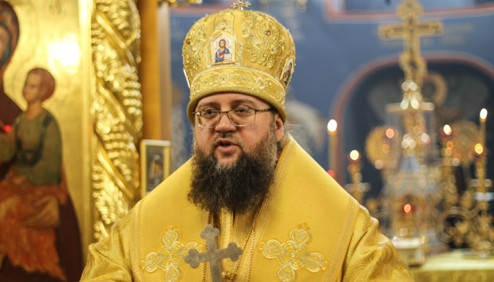 Ο επίσκοπος Μπιλογορόντκα Σιλβέστρος (Στόγιεφ). Φωτογραφία: kdais.kiev.ua