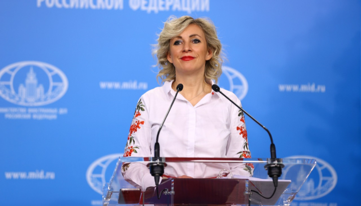 Reprezentantul oficial al Ministerului rus de Externe Maria Zaharova. Imagine: mid.ru