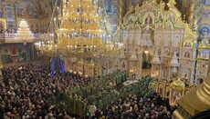 Λαμπρός εορτασμός μνήμης του οσίου Αμφιλοχίου στη Λαύρα του Ποτσάεφ