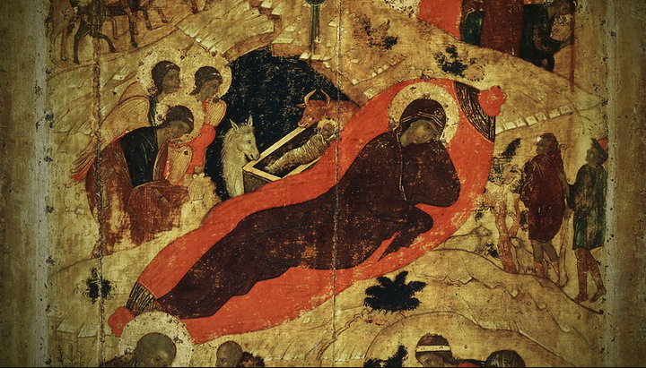 Андрей Рублёв. «Рождество Христово». 1405 год. Фото: ruicon.ru