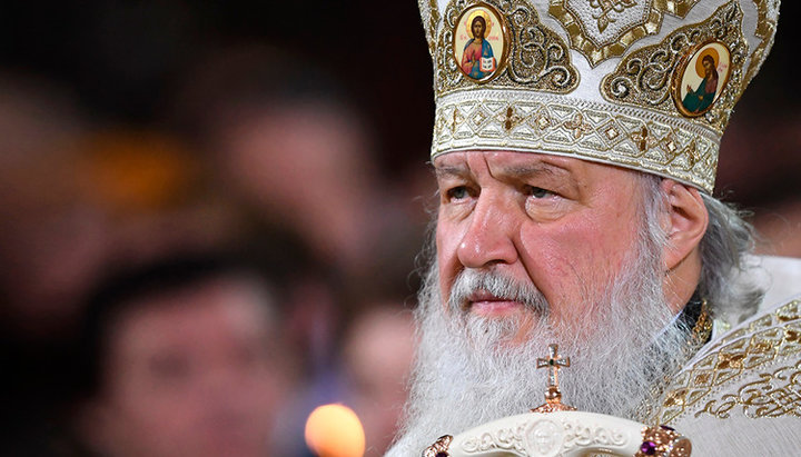 Патриарх Московский и всея Руси Кирилл. Фото:  Риа Новости