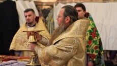 Romanian hierarch making a pilgrimage to shrines of UOC