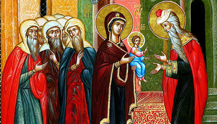Фрагмент иконы Обрезания Господня. Фото: news.church.ua