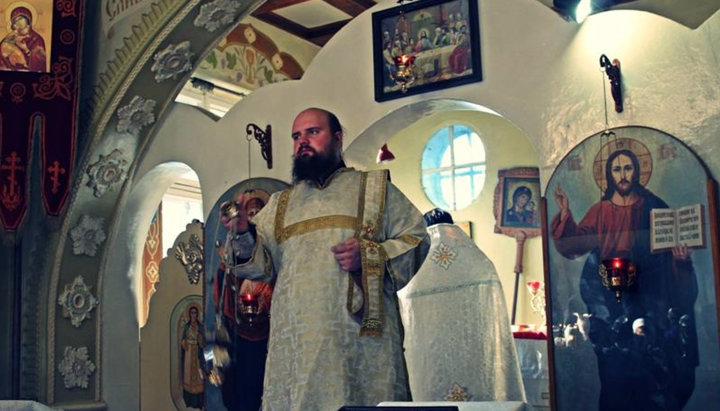 Deacon Georgy Cherpakov. Photo: hramzp.ua