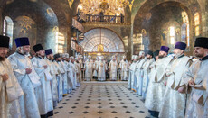 Primate of UOC leads festive services of Baptism of Lord at Kyiv Lavra