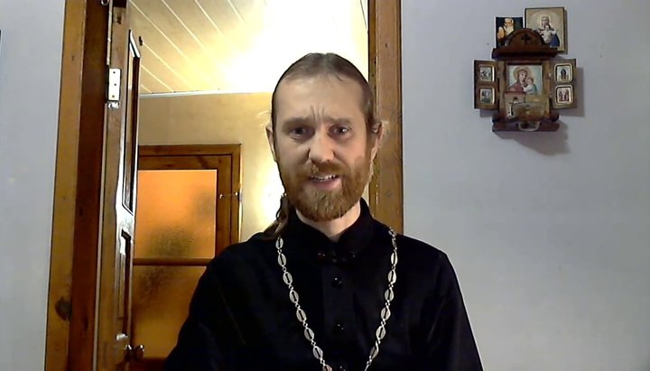 Протоієрей Михайло Пітницький. Фото: скріншот YouTube-каналу