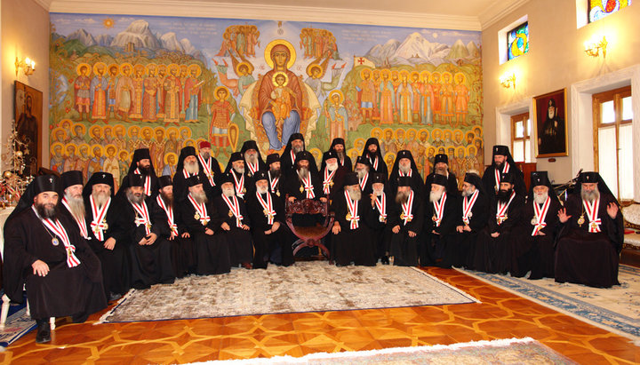 The Holy Synod of the Georgian Orthodox Church. A photo: qwelly.com