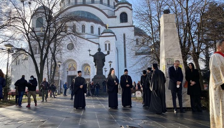 Собор Святого Савви в Белграді. Фото: novosti.rs