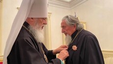90-летнему клирику Одесской епархии вручили орден за заслуги перед УПЦ
