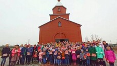В Волынской области освятили новый храм в честь преп. Амфилохия Почаевского