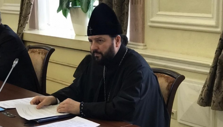 Αναπληρωτής Πρόεδρος του ΤΕΕΣ, Αρχιεπίσκοπος Βλαντικαβκάζ και Αλανίας Λεωνίδας. Φωτογραφία: mospat.ru