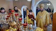 Митрополит Никодим освятил новый храм УПЦ в селе Верхнекаменка