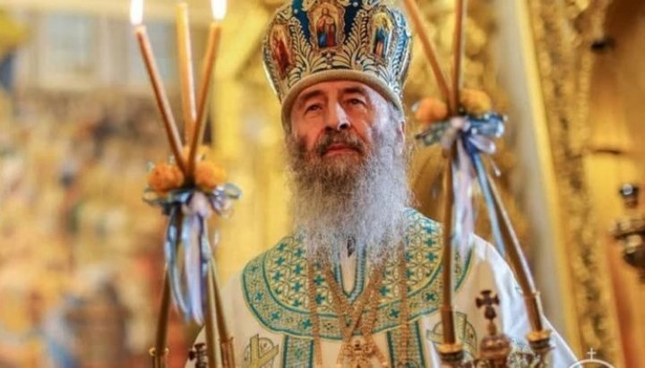 Preafericitul Mitropolit Onufrie al Kievului și a toată Ucraina. Imagine: news.church.ua